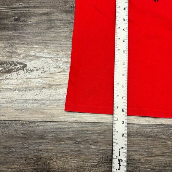 Vintage 90s Starter MLB St. Louis Cardinals Baseball Red Mens L USA Made T-Shirt - Picture 7 of 9